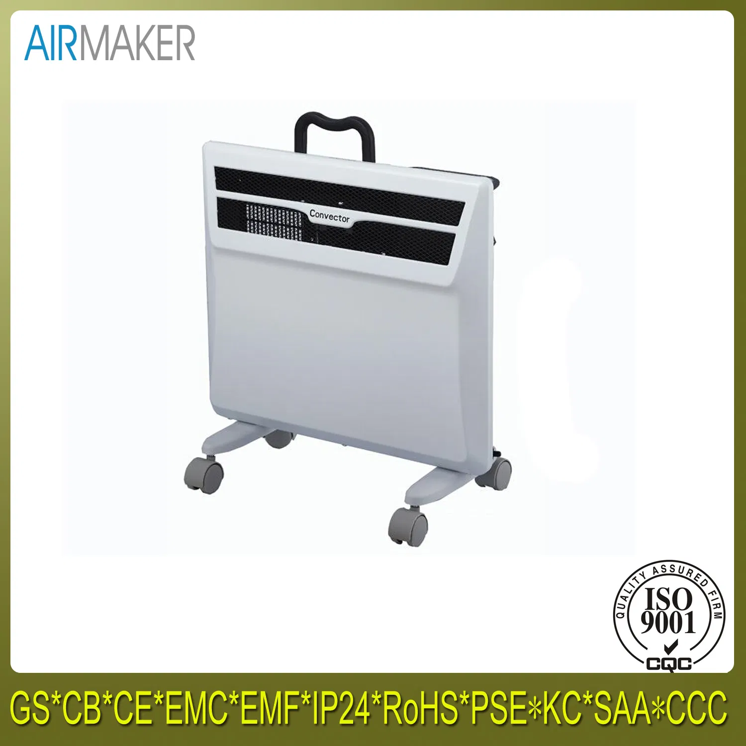 2000W High Quality Wall Mounted Radiant Panel Heater with GS/CB/CE