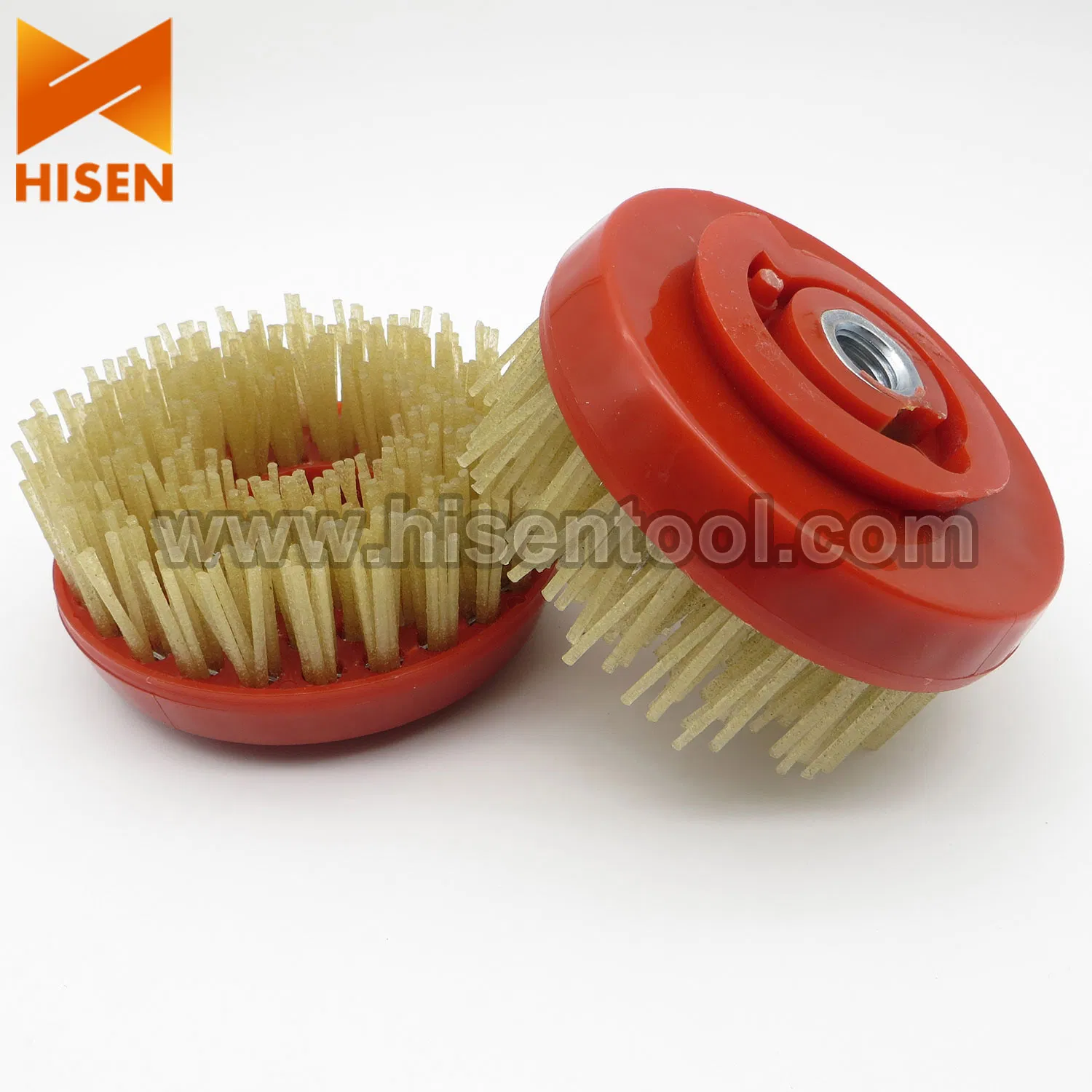 130mm Economic Diamond Round Abrasive Brush with M14 Connection for Stone Processing