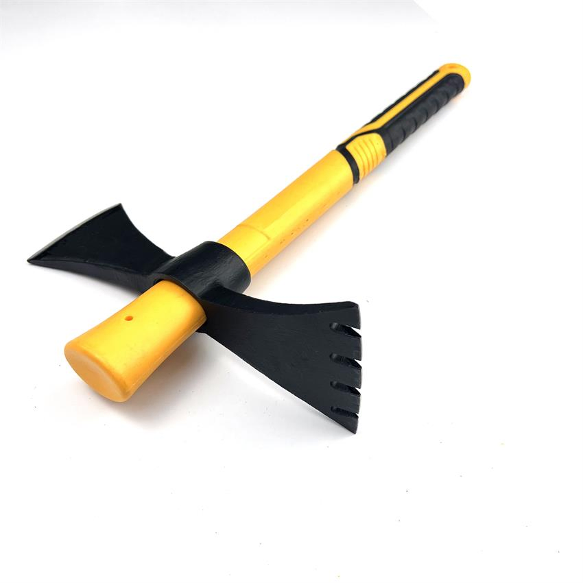 Garden Hoe Fork with Wooden and Fiberglass Handle