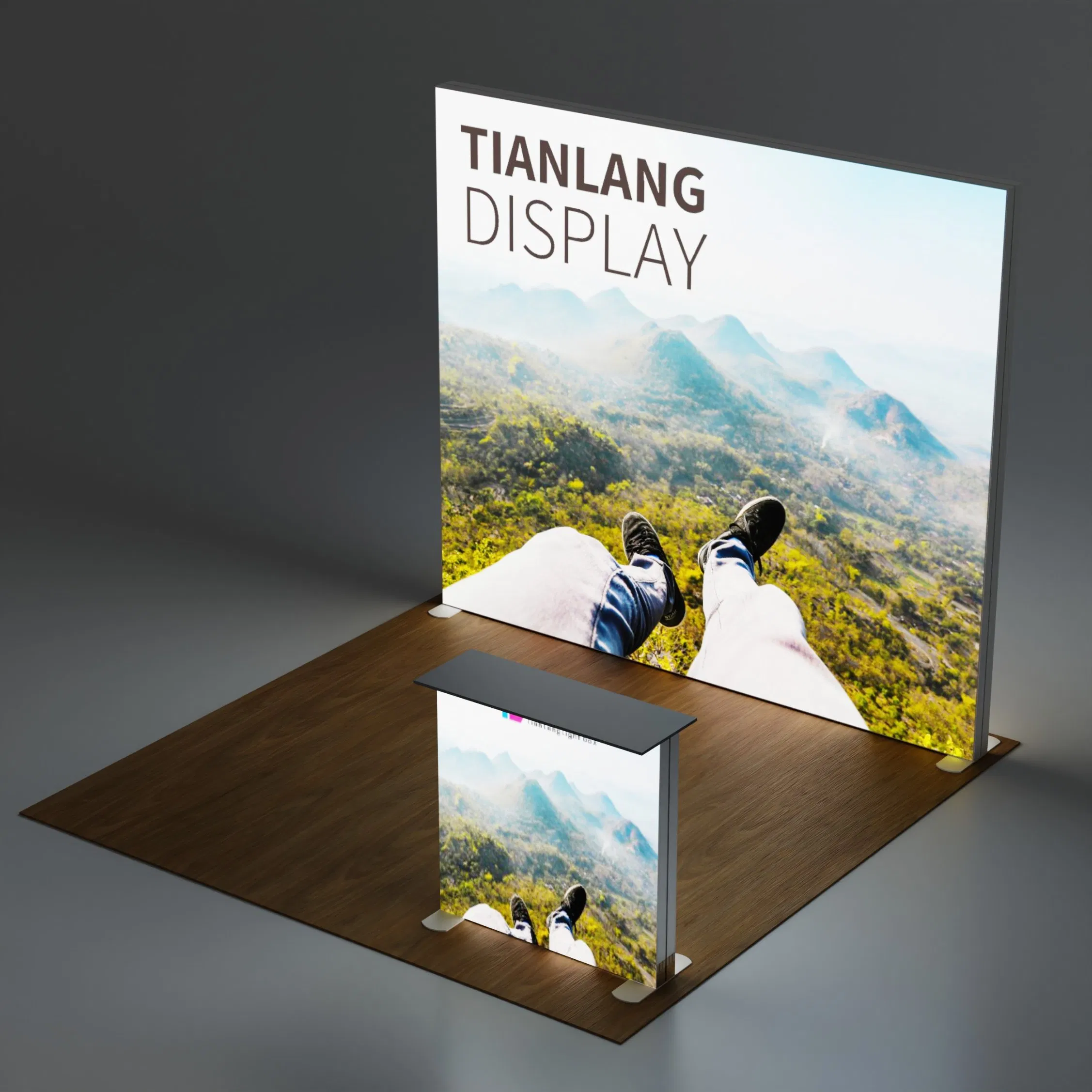 Snap Frame Light Box Easy Graphic Change for Manufacturing Displays