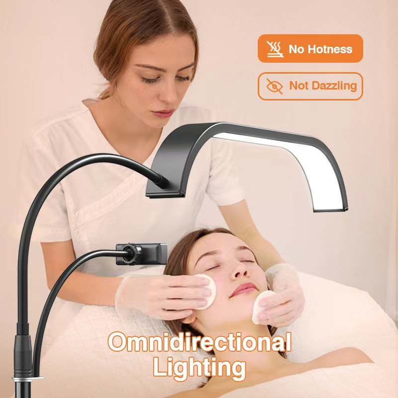 20inch Nail Art Lamp Eyelash Extension Lamp &LED Beauty Floor Lamp for Beauty Salon