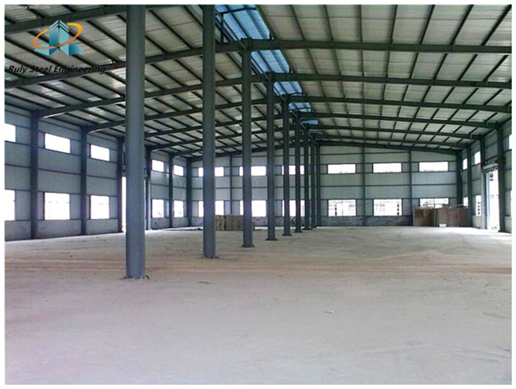 Large Span Easy Install High Strength Wind/Seismic-Resist Anti-Corrosive Sandwich Panel Prefabricted Steel Structure Warehouse