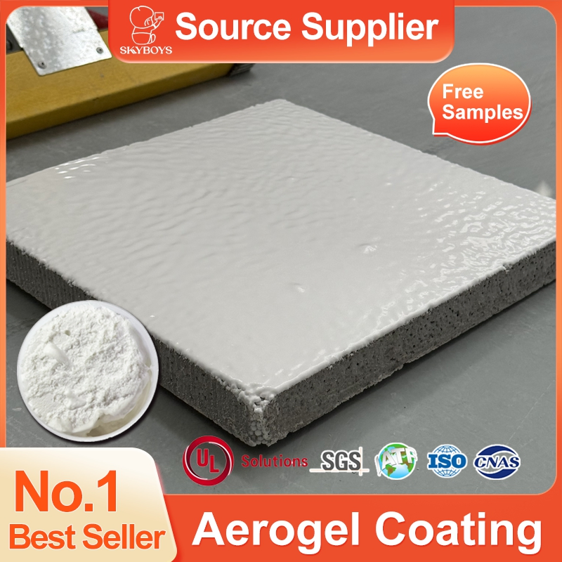 The Newest Aerogel Heat Insulation Coating Eco-Friendly Waterproof Paint for Roof and Wall