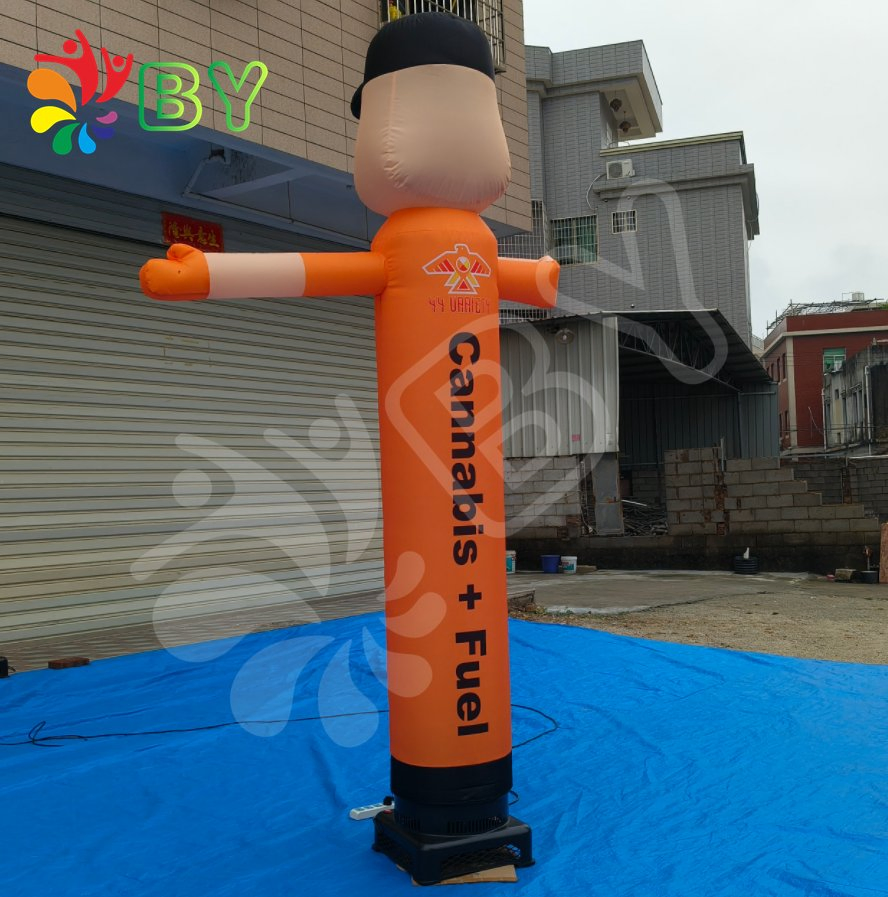 Hot Sale Custom Advertising Tube Man Outdoor Sports Giant Clown Advertising Inflatable Sky Air Dancer