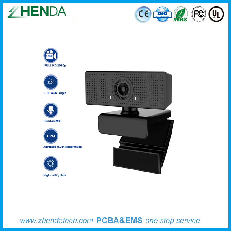 Computer USB Webcam 1080P USB 2.0 HD Camera with Microphone HD Webcam PC Camera for Work and Study at Home