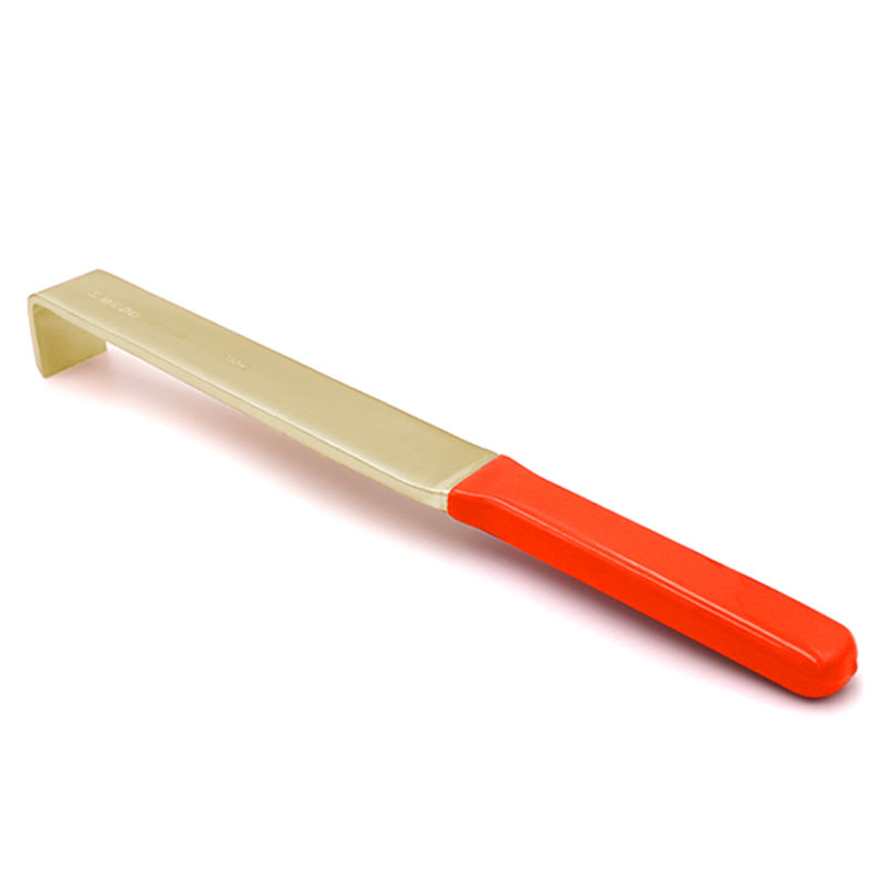 WEDO Scraper Non-Sparking Scraper Spark-Free Safety Deck Scraper Anti-Slip Handle Aluminium Bronze