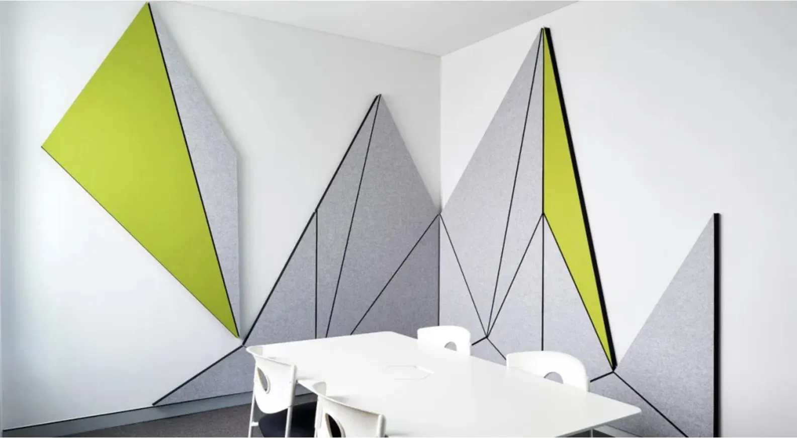 Soundproof Acoustic Felt Pet Panel Composition Polyester Fiber Wall Decorative Panel