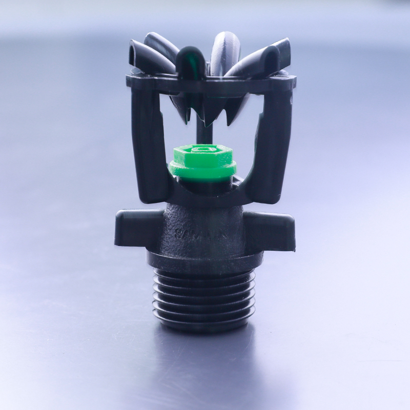 Rotatable Single Double Hole Mini Plastic Rotary Sprinklers Gardening