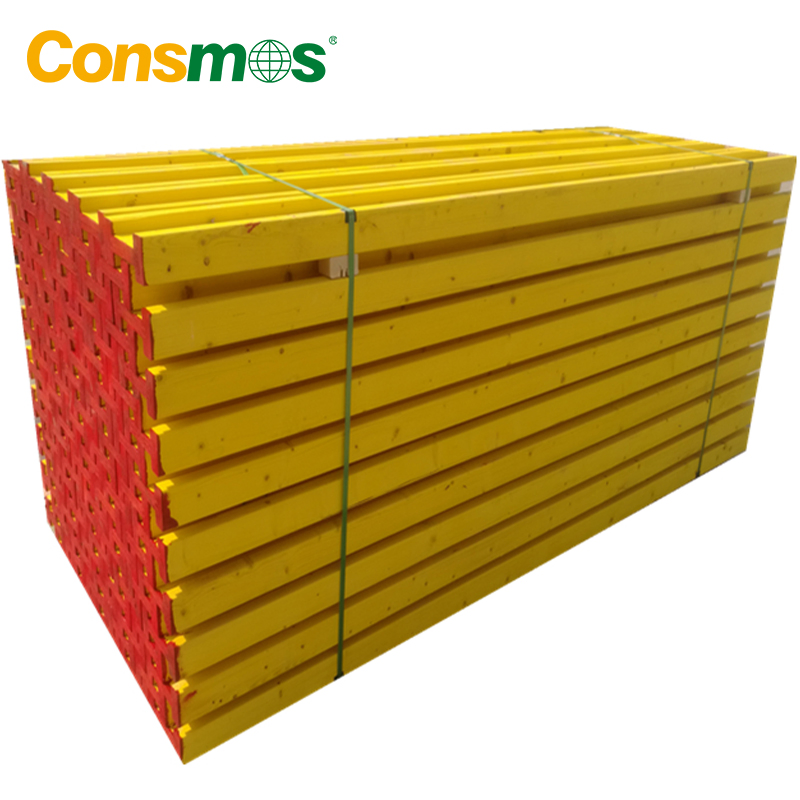 High Quality Waterproof Pine/Spruce H20 Wooden Timber I Beam for Concrete Formwork