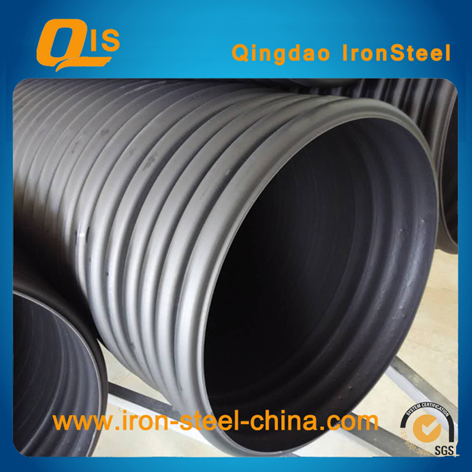 Гофрированная труба HDPE со стальным армированием