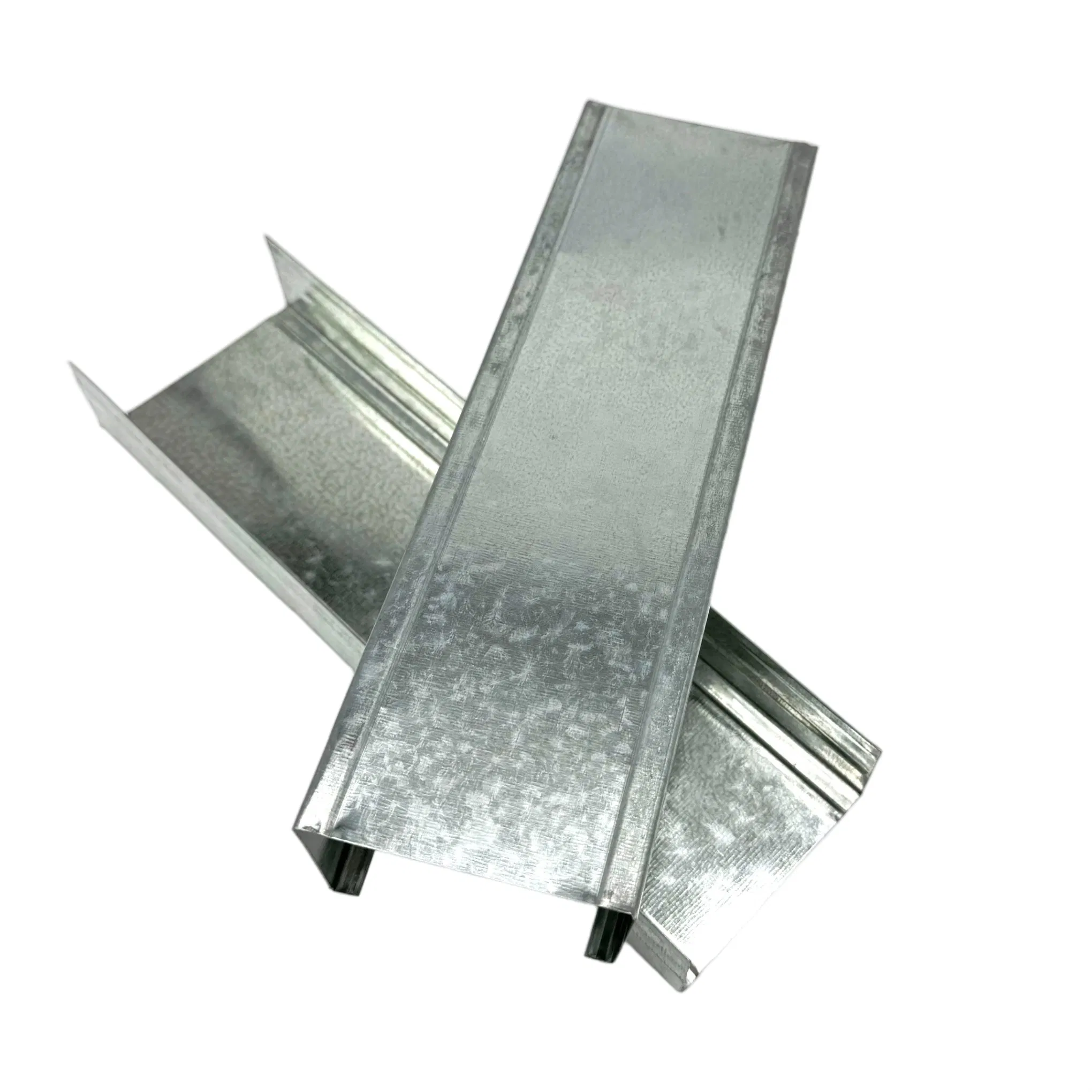 High-Quality Galvanized Steel Uw Track for Strong Wall Partition Framing Systems