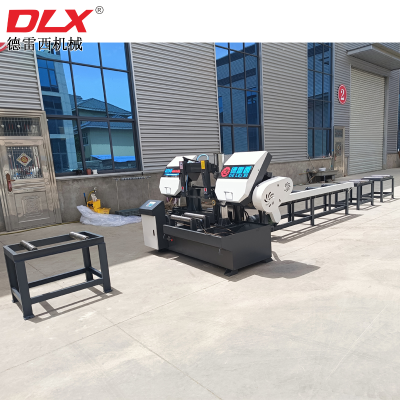 Ленточная пила по металлу промышленная горизонтальная DLX-GB4250