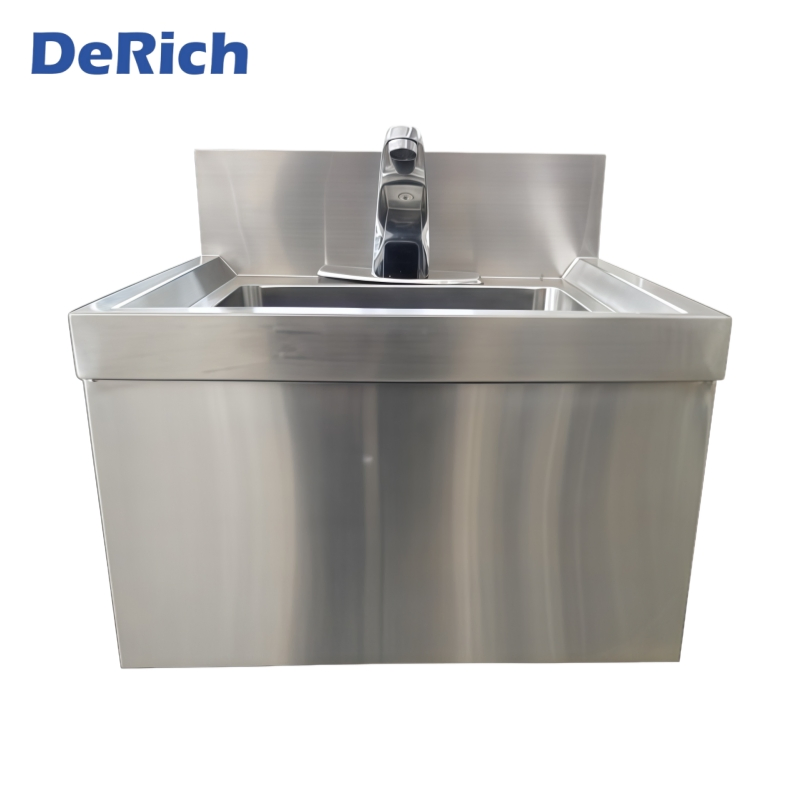 Derich Knee-Control Commercial-Equimpent Kitchen Restaurant Stainless-Steel Wall-Mount Hand Sink for New Zealand