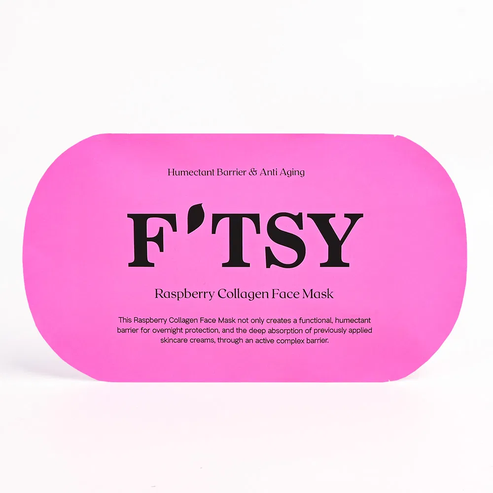 Private Label Natural Blueberry Collagen Sheet Mask Antioxidant Anti-Aging Moisturizing Fruit Face Mask