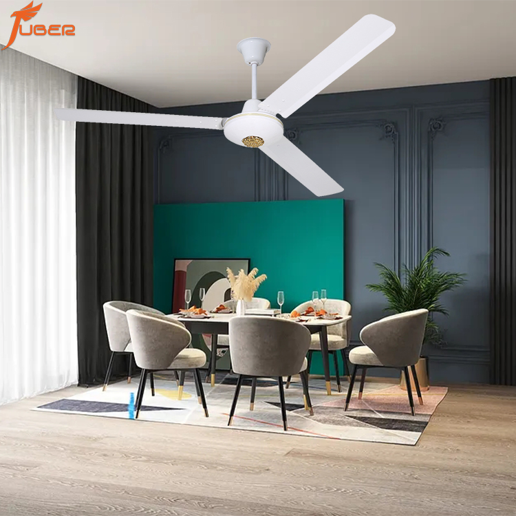 Wholesale AC DC Motor Air Cooling 56inch White Ceiling Fan