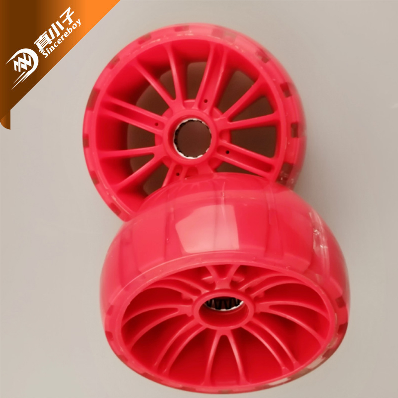PU Flashing Wheel 115*50mm 83A-85A for Scooter