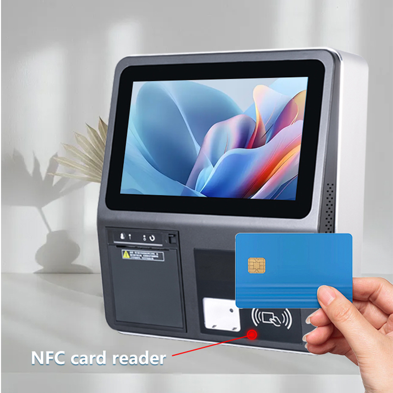 Horizontal 11.6inch Android POS System Terminal Cash Register Mahchine NFC Payment Touch Screen Smart PC Computer POS Software Scanner Printer