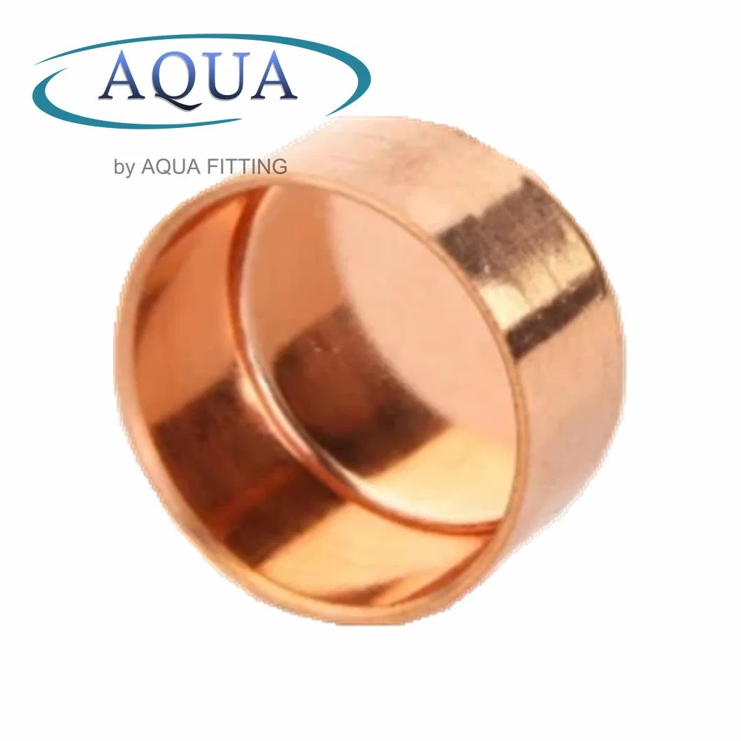 Brass End Cap Female Thread Compression with Water