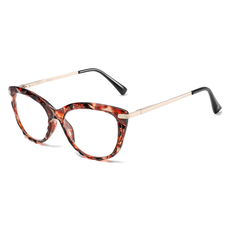 PC Material Frame and Metal Legs High Quality Fashion Reading Glasses Eyewear