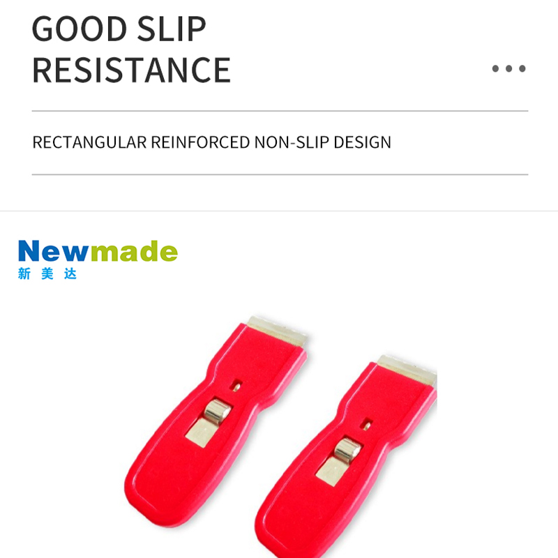 Heavy-Duty Plastic Window Scraper Tool for Efficient Cleaning