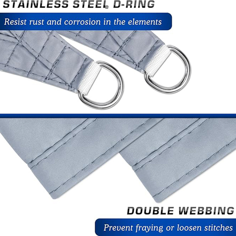 Commercial-Grade Shade Sail for Cafe Outdoor Seating