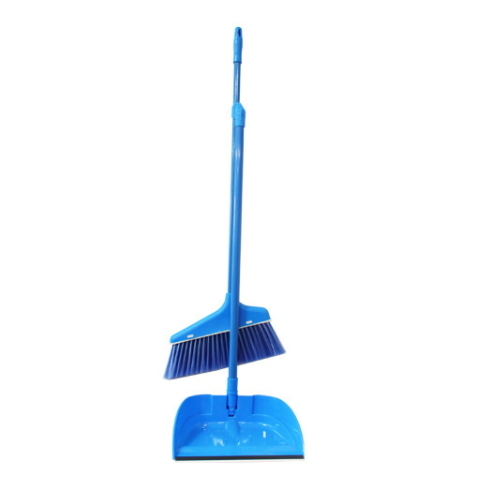 Magic Plastic Foldable Upright Broom and Dustpan Set