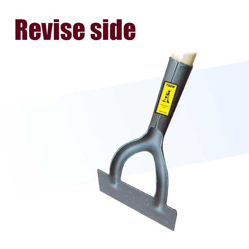 Long Wooden Handle Garden Farming Digging Handware Tool Steel Hoe