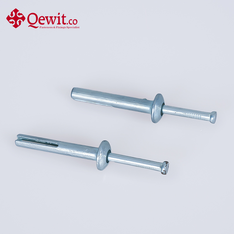 Zinc Alloy Hammer Drive Anchor for Metal Sheets