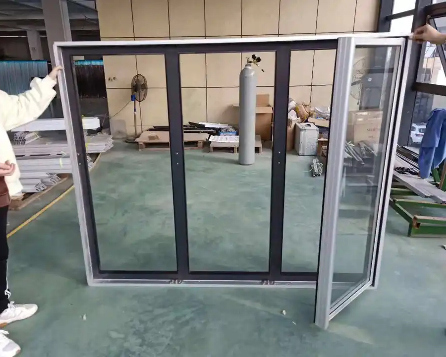 Supermarket Beverage Walk in Cooler Glass Door with Frame