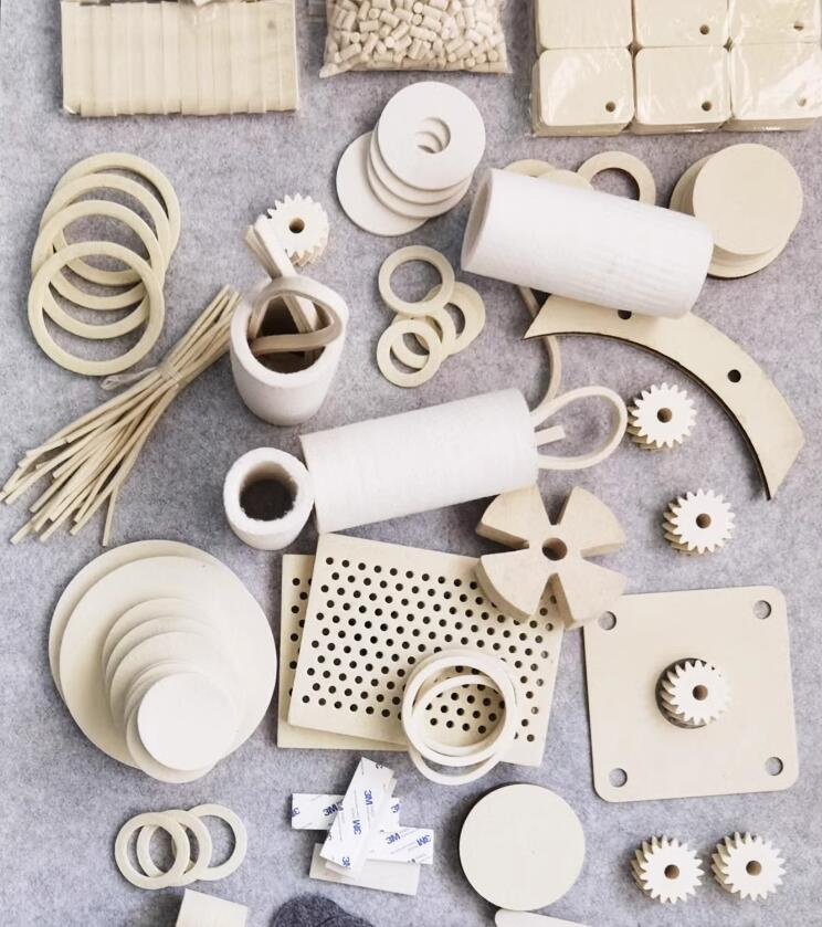 Custom-Shaped Oil Absorbing Wool Felt Gasket for Mechanical Seals Felt Gasket High-Performance Felt Ring Filter for Customized Machine Seals