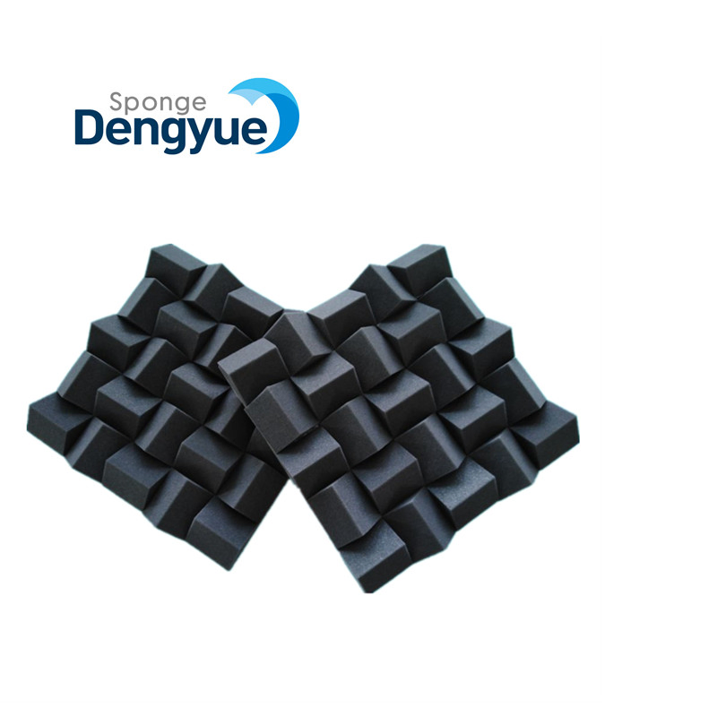 Self Adhesive Available PU Sponge Soundproof Studio Acoustic Foam