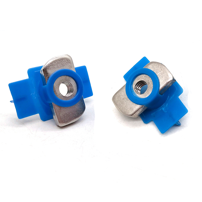 Factory Price Stainless Steel 316 304 Hot Selling Blue Plastic Wing Channel Nut