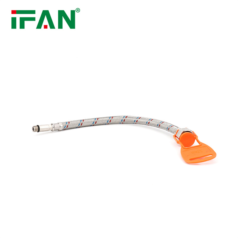 Ifan Long-Lasting Customizable Kitchen Faucet Hose Stainless Steel Braided