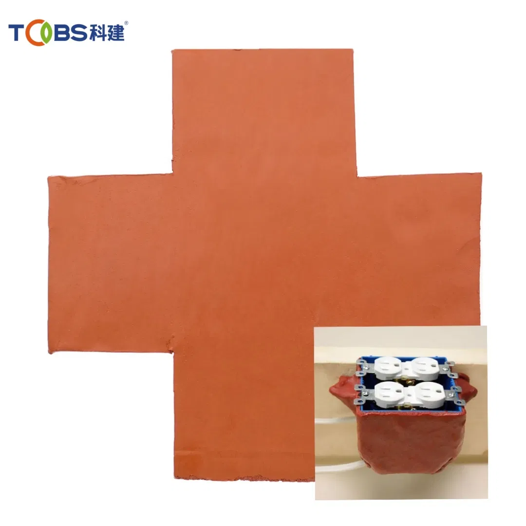 Passive Fire Protection Firestop Pipe Intumescent Fire Protection Putty Pad
