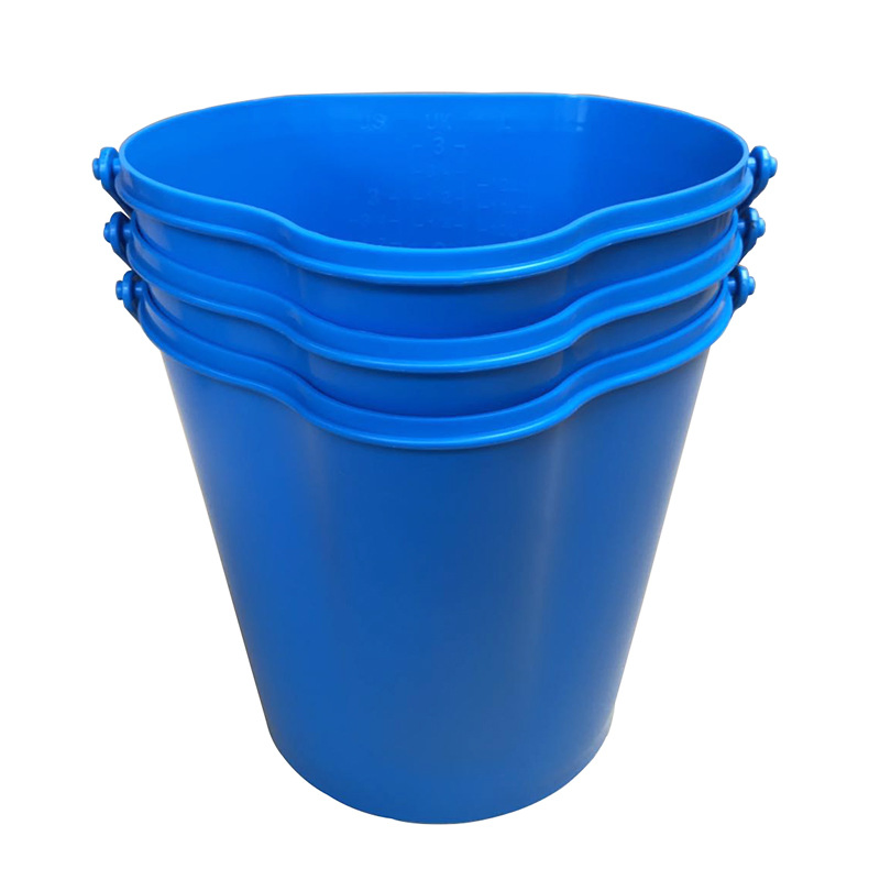 Food Grade 12L Hygiene Round Bucket with Easy-Pour Spout for Food Plant