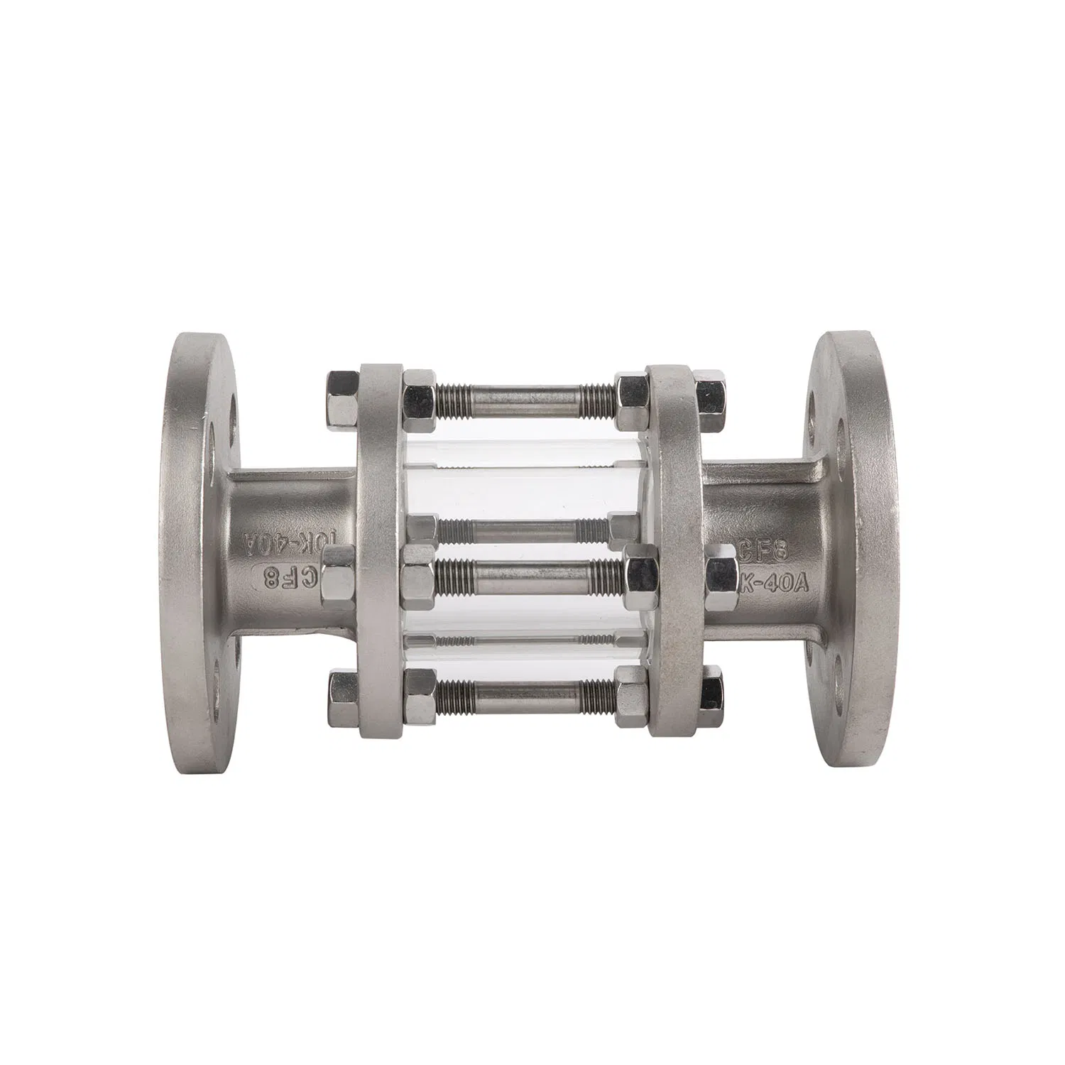Top-Quality Industry ANSI 150lb 304/316 Stainless-Steel Ss JIS 10K 1.6MPa Wcb-Glass-Tube Flange-Mirror-Sight-Glass