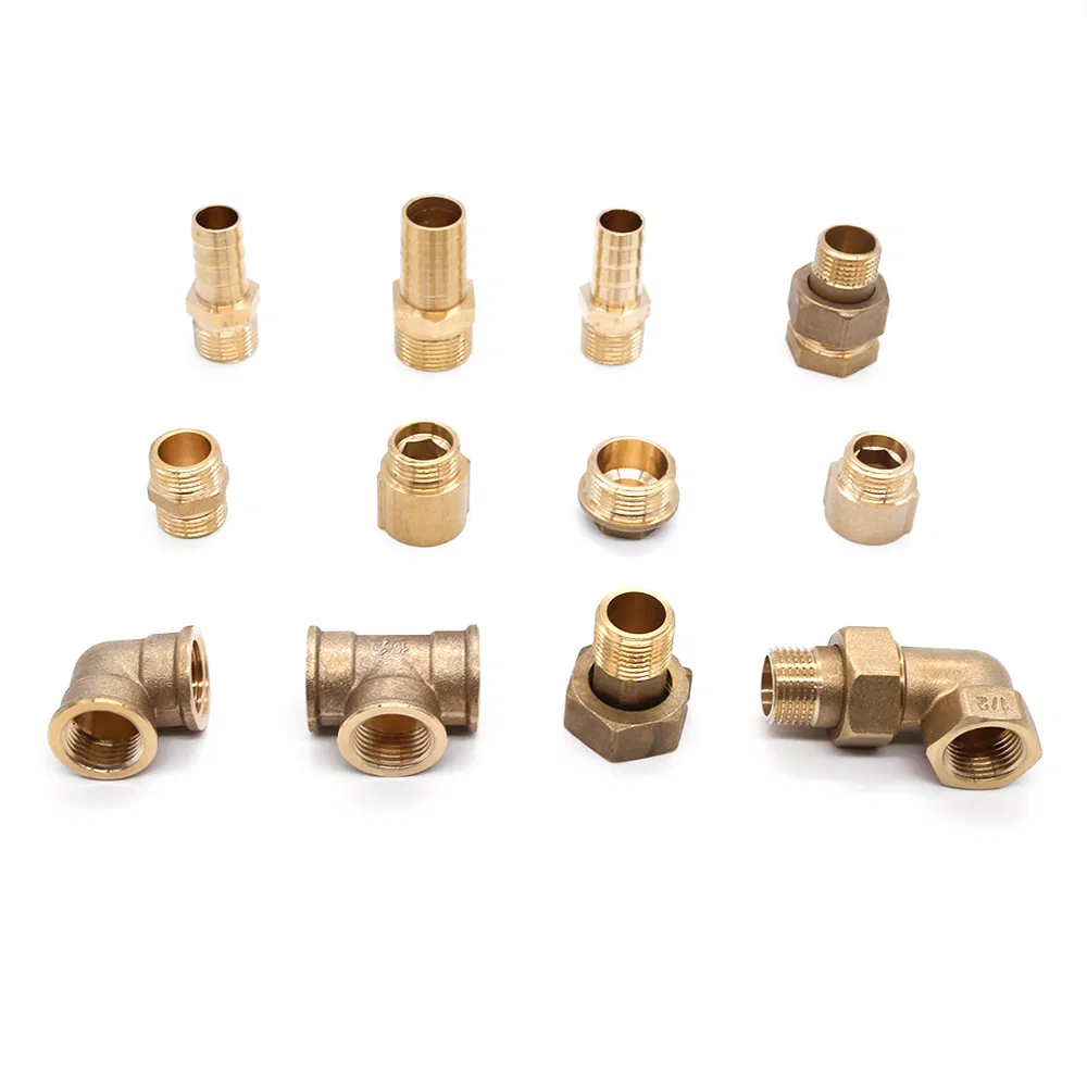 Brass Fittings Copper Fitting Sanitary Fittings Thread Fittings Water Pipe Fittings for Systems