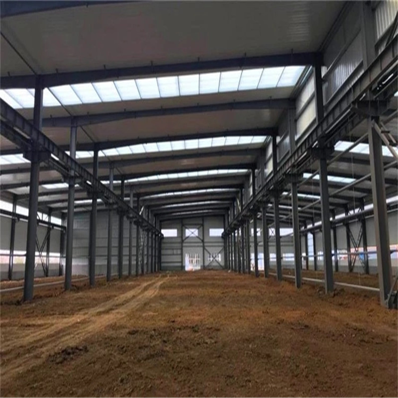 Zhengzhou Slope Roof Light Steel Structure for Sawmill Project