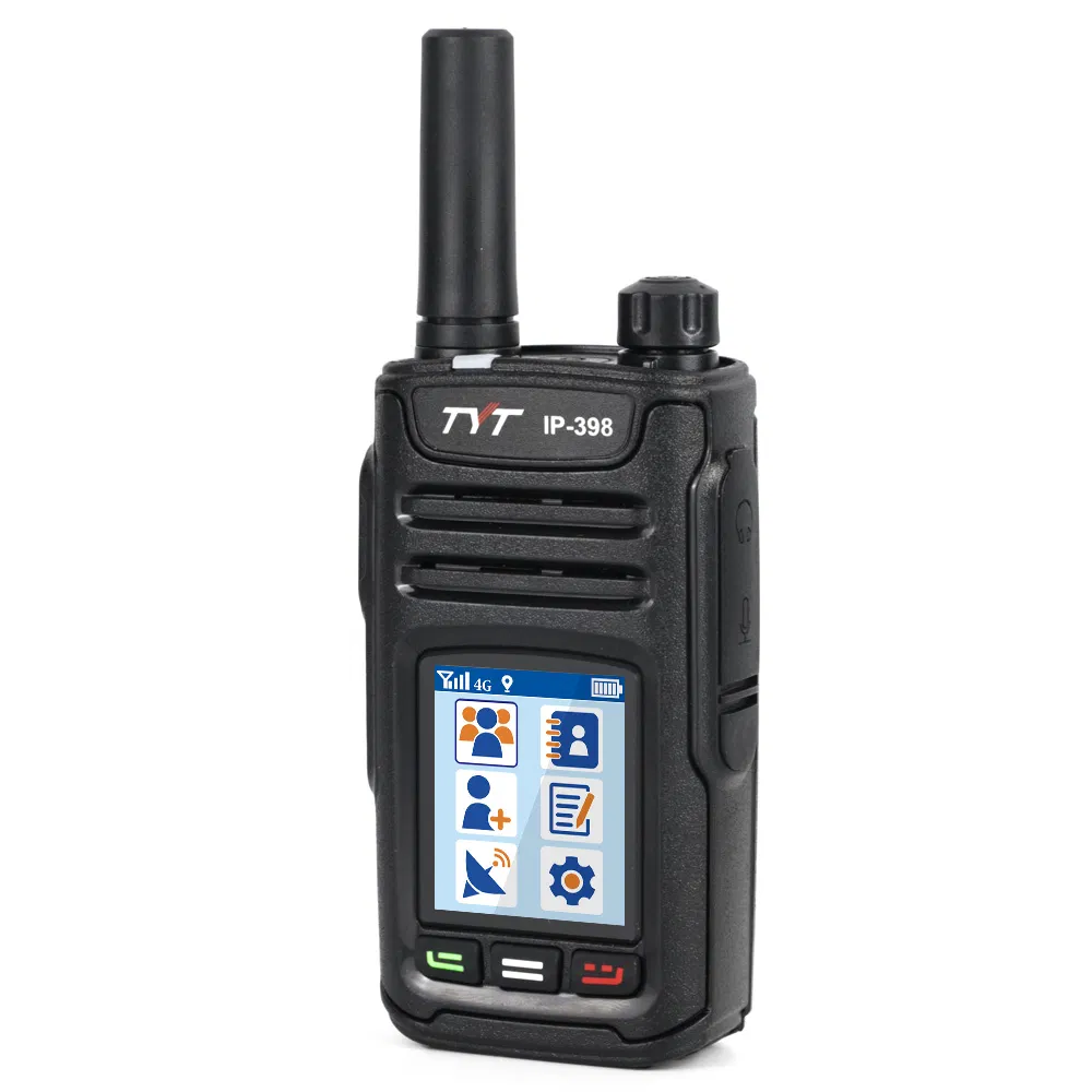 Tyt IP-398 Smart Digital Two Way Radio 4G LTE Walkie Talkie with GPS Function