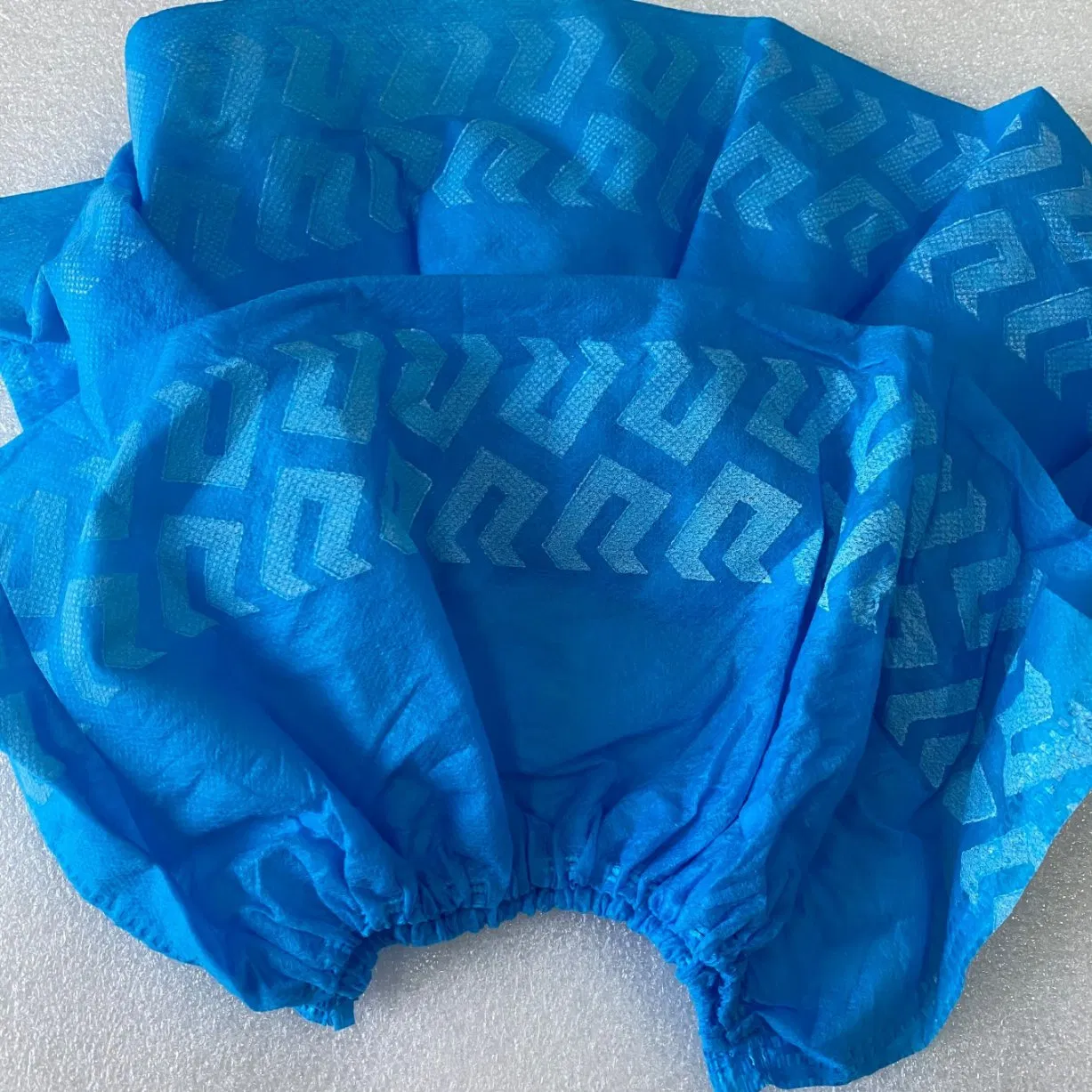 Ln-1608106 Blue Non Woven Cover Non Slip Disposable Shoes Cover