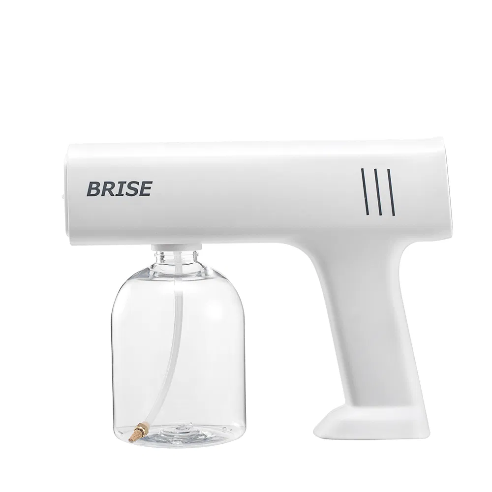 Handhold 4000mAh Spray Gun 1.2m Spray Distance Wireless Nano Atomizer Rechargeable Blue Light Disinfect Sprayer