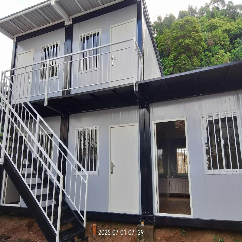CE Certified Prefabricated Container House 2 Bedroom Container Home Modular Villa in Switzerland Partner Needed
