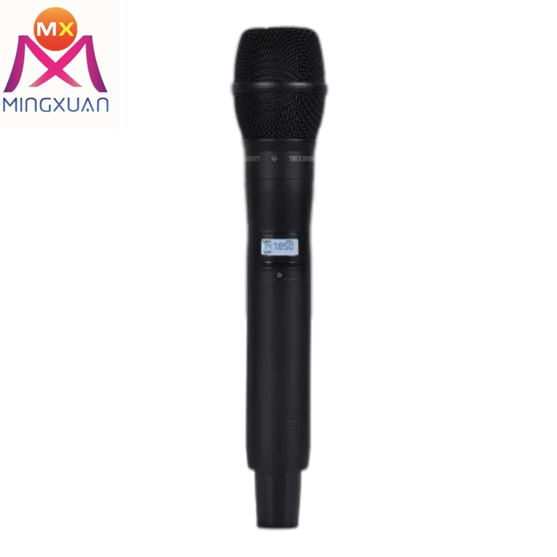 Single Channel UHF Professional Digital Wireless Microphone System True Diversity