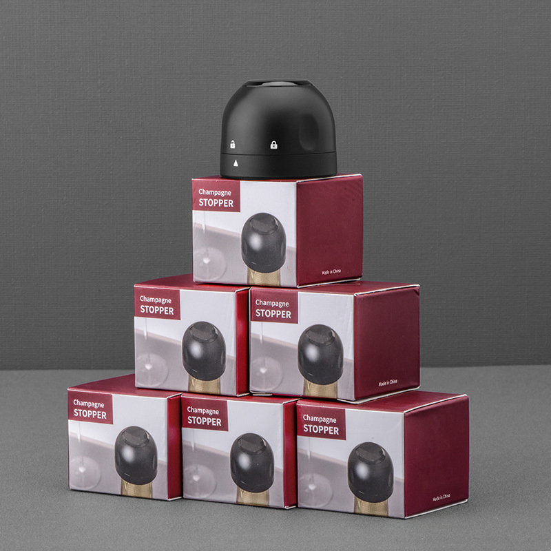 Plastic Kitchen Accessories Gold Champagne Stopper for Bar