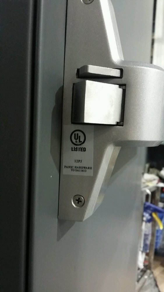 Reliable Hollow Metal Single Leaf Fire Resistance Door for Office Buildings