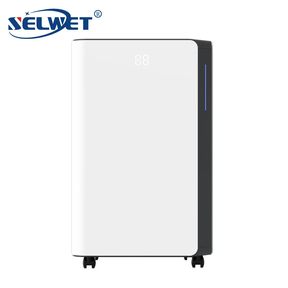 Universal Wheel Portable 20L Low Noise Compressor Automatic Home Dehumidifier