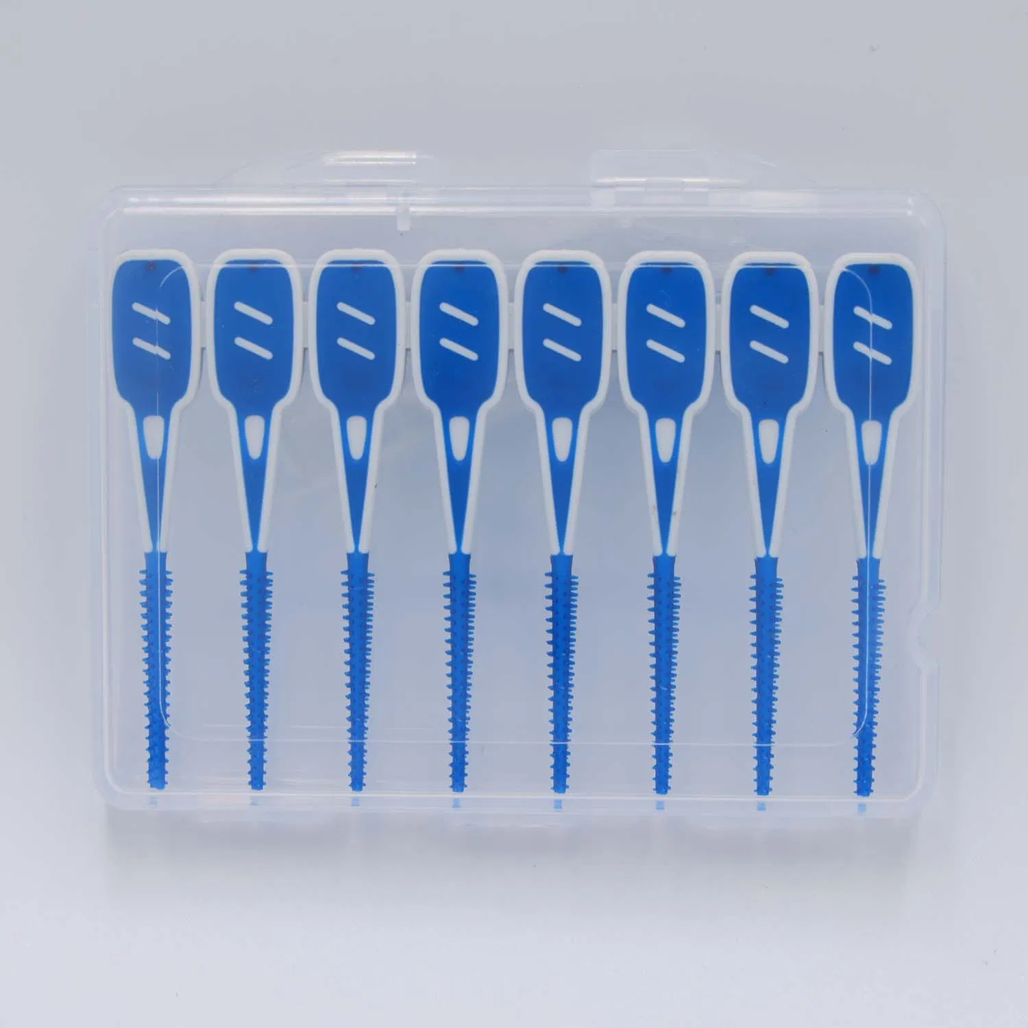 Dental Floss Picks, Dual-Use Interdental Brushes, Soft Silicone Brush Head Toothpicks