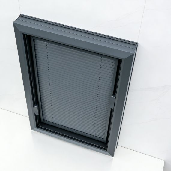 Bathroom-Specific Built-in Hollow Blind Window, Privacy, Dimming, and Heat insulation