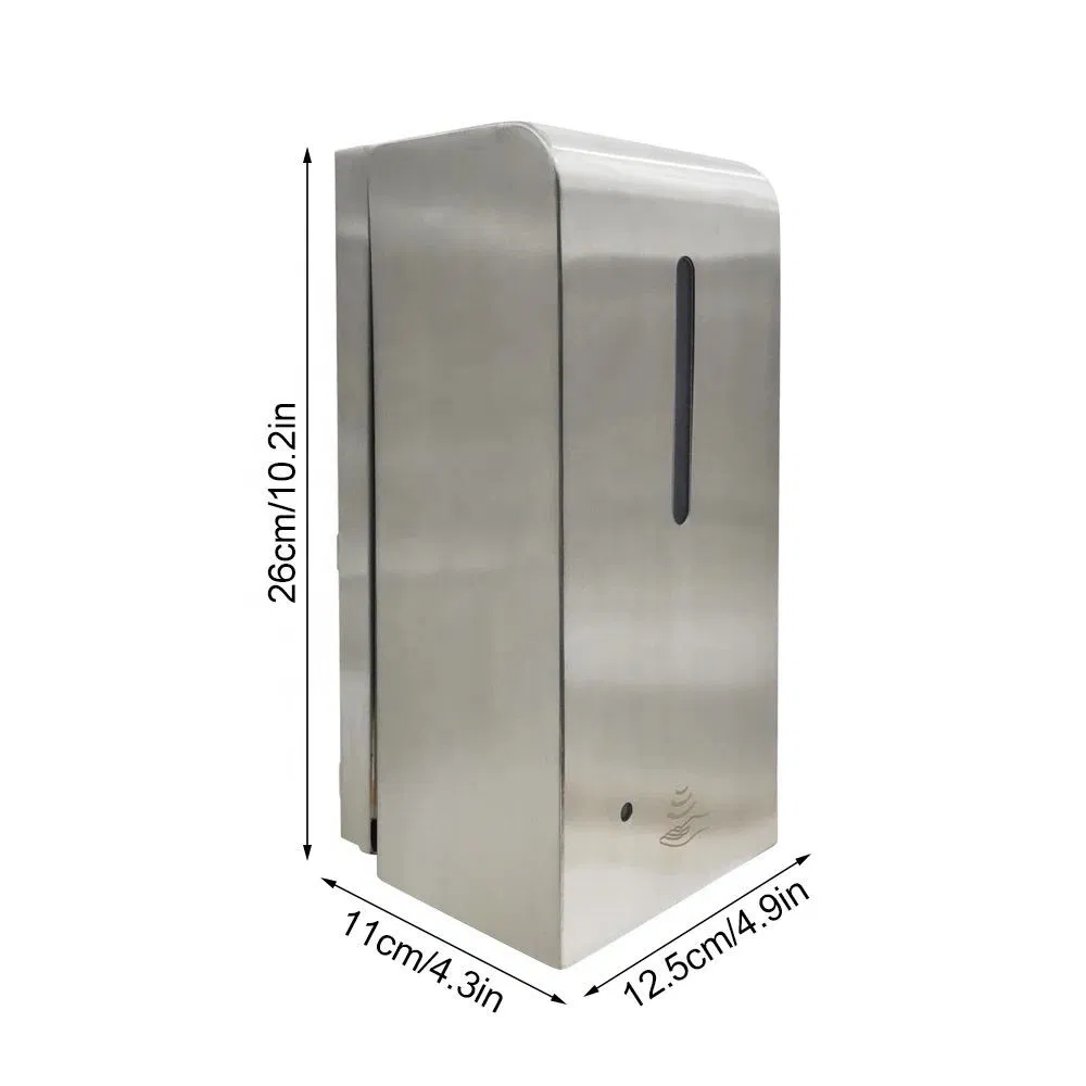 304 Stainless Steel Hand Free Electric Touchless Motion Sensor Automatic Soap Dispenser