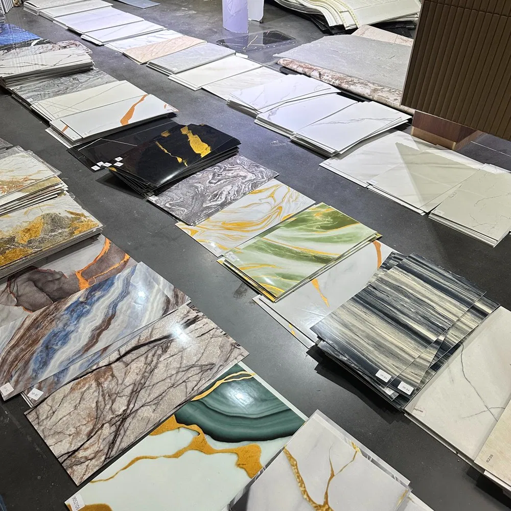 Luxury Wall Tile PVC Vinyl 3D Waterproof Self-Adhesive Wall Tiles for Interior Wall